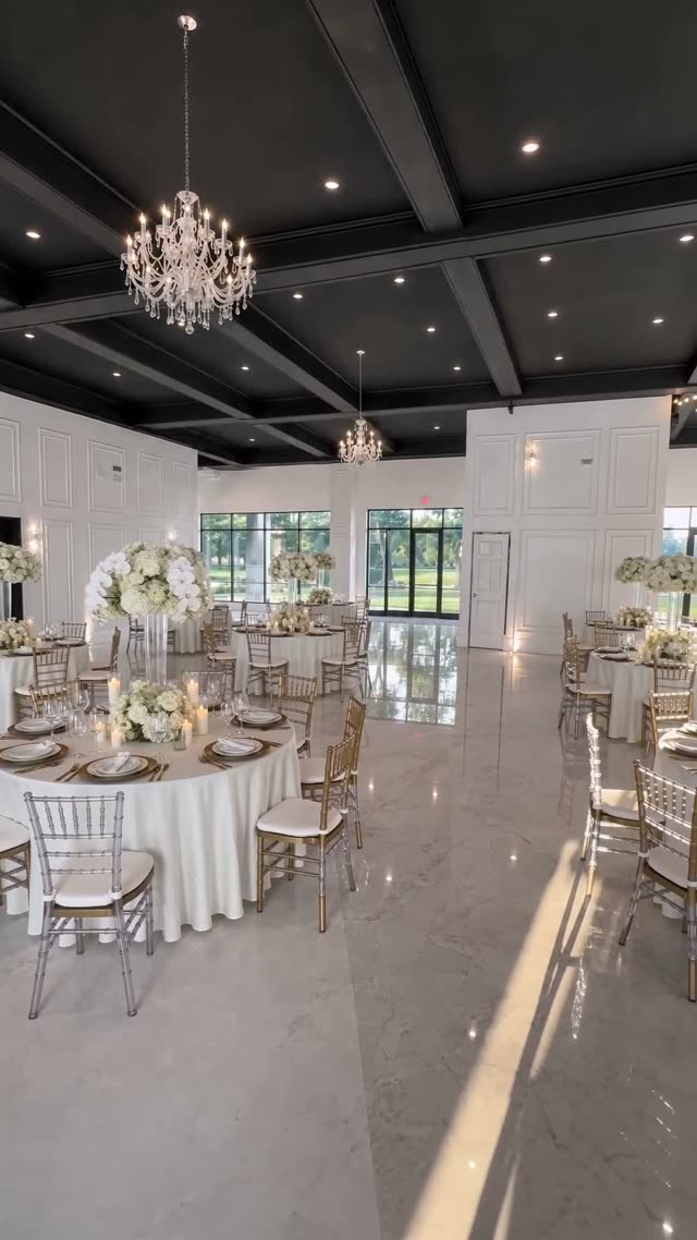 Wedding · HD — All White, AI-staged in a real venue